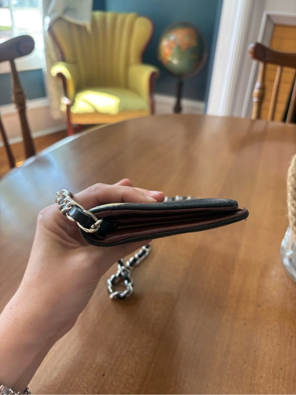 CHANEL continental quilted